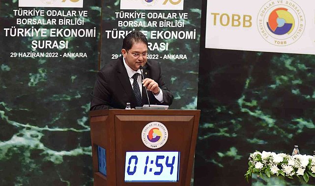 ETB başkanı Oral bölgenin sorunlarını Cumhurbaşkanı Yardımcısı Fuat Oktay&#039;a aktardı