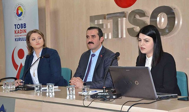 ETSO&#039;da girişimci kadınlara KOSGEB destekleri anlatıldı