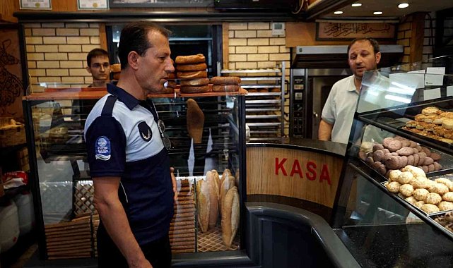 Eyüpsultan&#039;da fırınlara ekmekte fiyat tarifesi ve gramaj denetimi