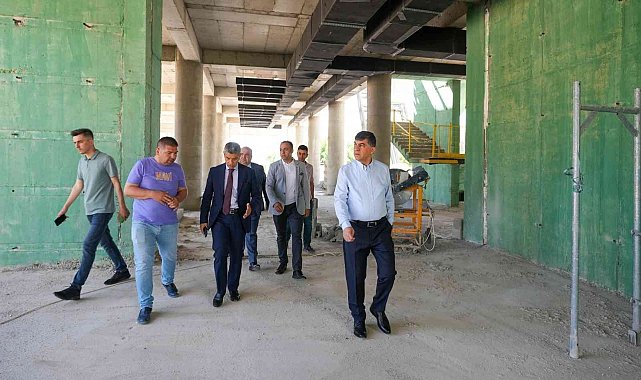 Fadıloğlu, Şehitkamil Sahnesini yerinde inceledi