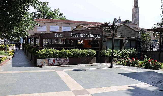 Fevziye çay bahçesini İzmit Belediyesi işletecek