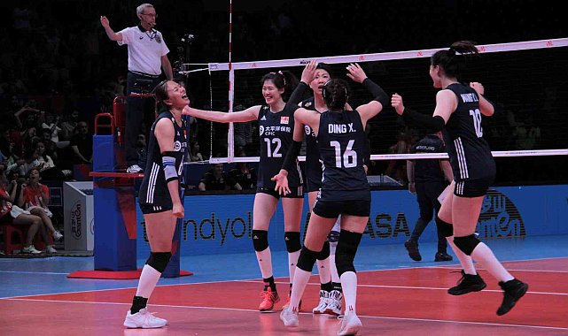 FIVB Milletler Ligi: Çin: 3 - Hollanda: 1