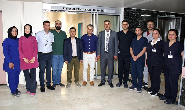 FÜ Hastanesinde Diyabetik Ayak Kliniği açıldı