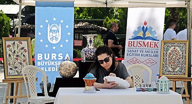 Gastrofest'te ipek ve çini tanıtıldı