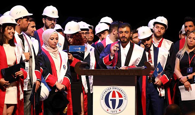 Gaün Mühendislik Fakültesinde coşkulu mezuniyet töreni