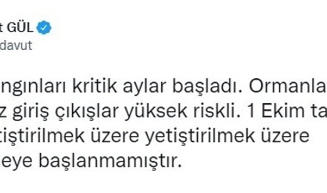 Gaziantep için kritik uyarı: Bazı ormanlık alanlarda piknik yasaklandı