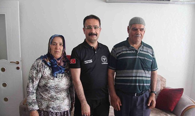 Gaziantep İl Sağlık Müdürü'nden şehit ailesine ziyaret