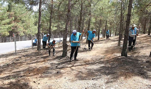 Gaziantep'te orman yangınlarına karşı tedbirler arttı
