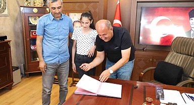 Genç atlet, Yahşihan Belediyesi adına yarışacak