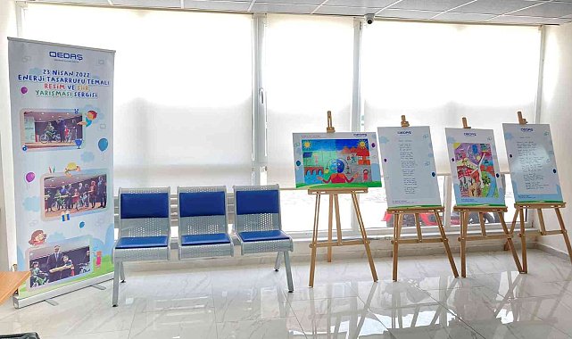 Genç yeteneklerin eserleri OEDAŞ&#039;ta sergileniyor