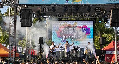 Gençler, Tarsus Genç Fest'te doyasıya eğlendi