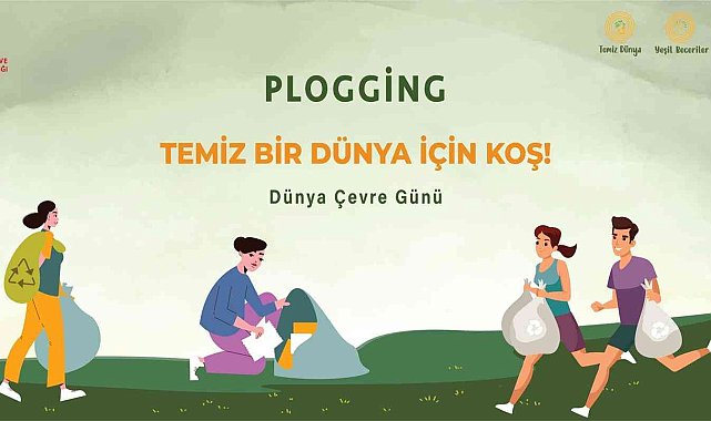 Gençlik ve Spor Bakanlığı'ndan Dünya Çevre Günü'nde "Plogging" etkinliği
