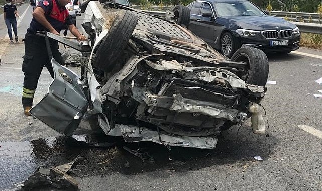 Germencik'te trafik kazası: 1 yaralı