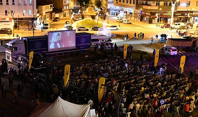 Gezen Sinema Tırı&#039;nın son durağı Kulu ilçesi oldu