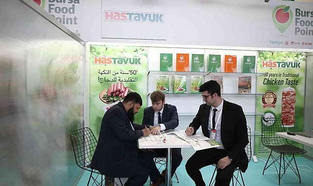 Gıda sektörünün kalbi Bursa'da atıyor
