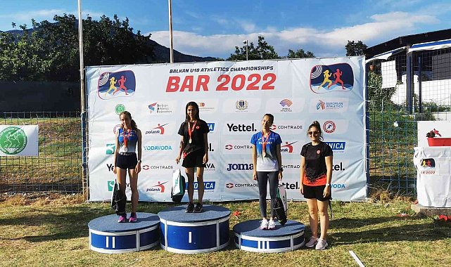 GKV&#039;li Hatice Kılıç atletizmde Balkan Şampiyonu oldu