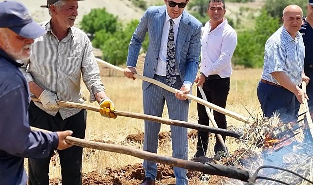 Gölbaşı'nda buğday firiği yapımına başlandı