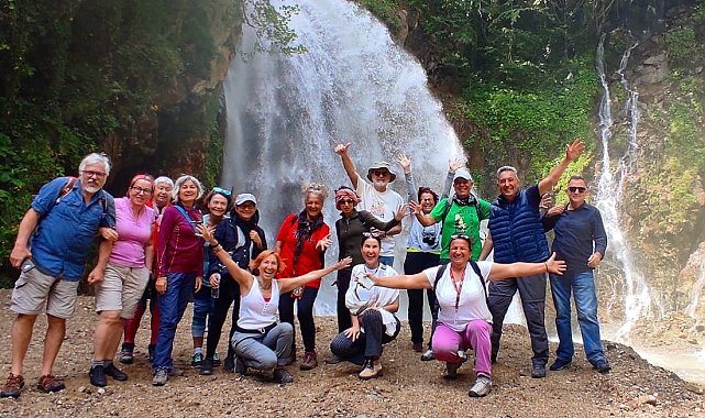 Gümüşhane dağlarına hayran kaldılar