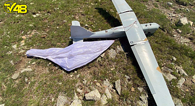 Gümüşhane'de Rus iHA'sı Bulundu