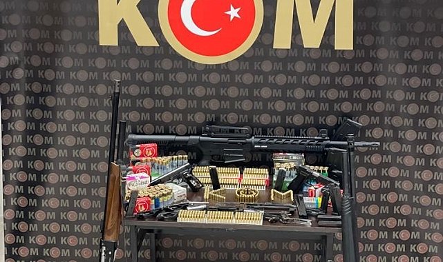 Gümüşhane ve Giresun&#039;da silah kaçakçılarına ağır darbe