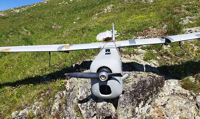 Gümüşhane'ye Rus İHA'sı düştü