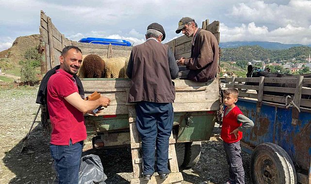 Hanönü&#039;de kurbanlık hayvan pazarı açıldı