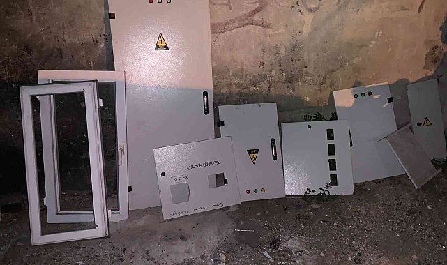 Hatay'da trafo kapaklarını çalan şüpheli yakalandı