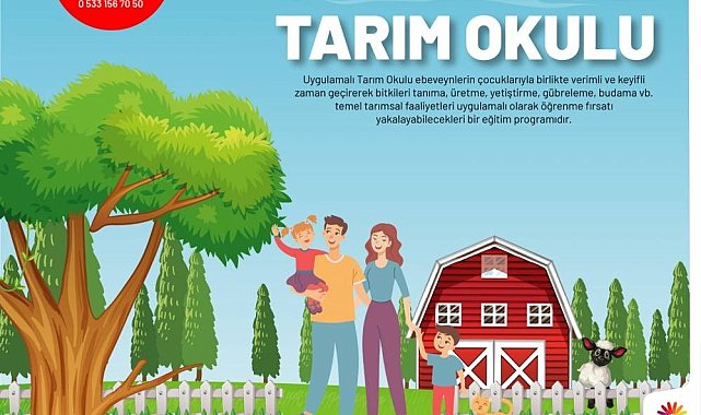 Hatay&#039;da uygulamalı tarım okulu başlıyor