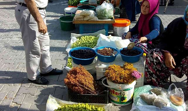 Havran köylü pazarı büyük ilgi görüyor
