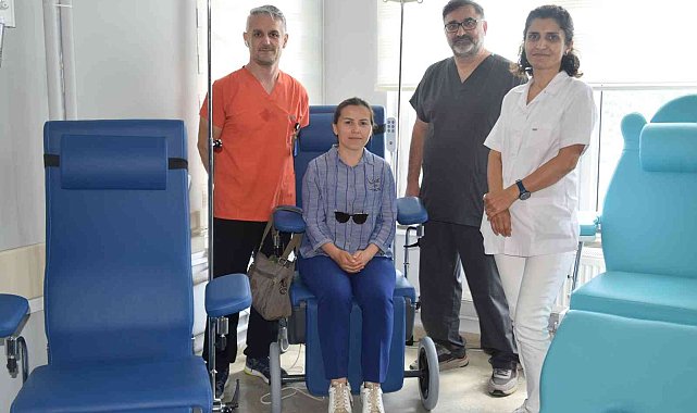 Hematoloji günübirlik tedavi ünitesi hizmete girdi
