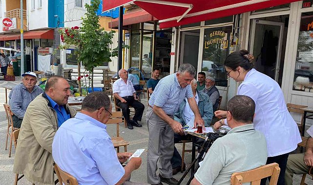 Hisarcık'ta sigaranın zararları anlatıldı