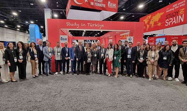 HKÜ dünyanın en büyük Uluslararası Yükseköğretim Fuarı Nafsa'da