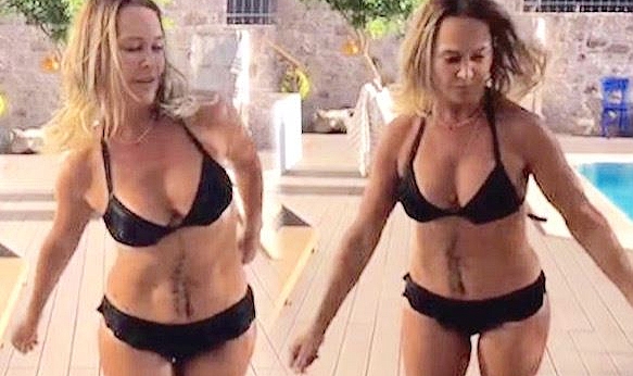 Hülya Avşar yıllar sonra bikinili