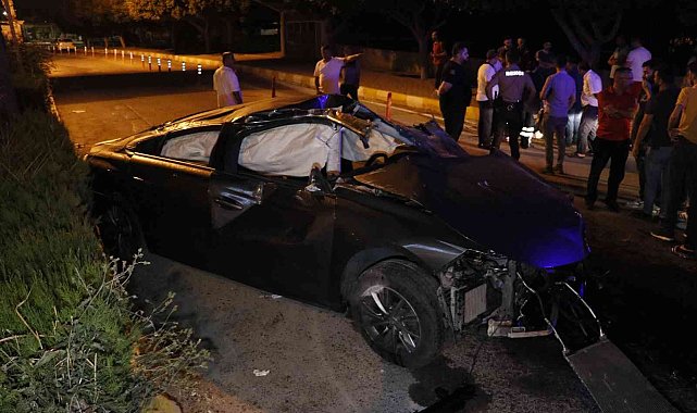 Hurdaya dönen araçtan sıyrık bile almadan çıktı