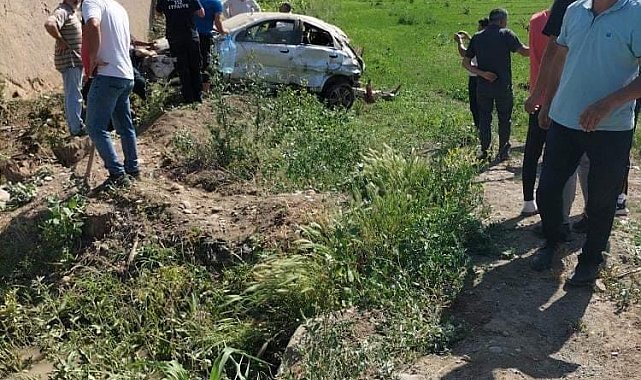 Iğdır'da maddi hasarlı kaza