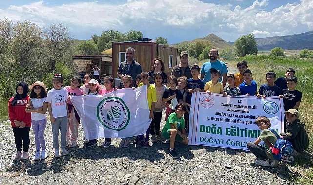 Iğdır'da öğrenciler için tabiat turizmi etkinliği düzenlendi