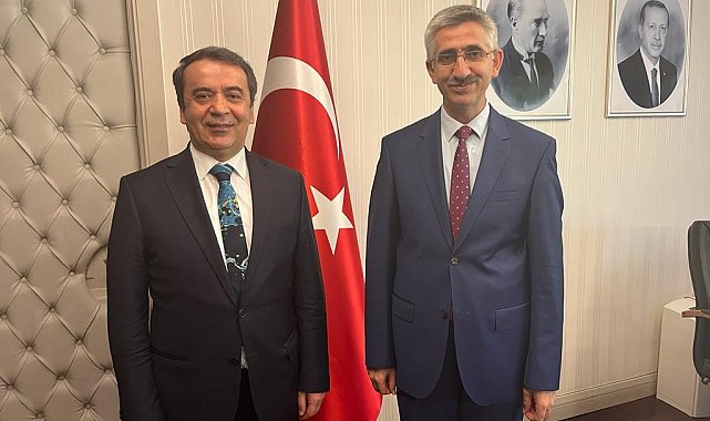 İGÜ Mütevelli Heyeti Başkanı Abdülkadir Gayretli'den Dr. Nazif Yılmaz'a ziyaret