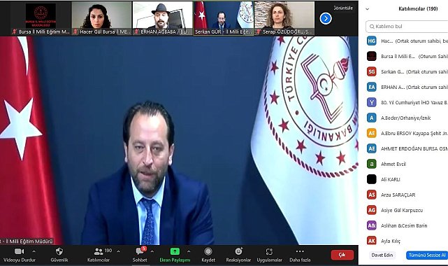 İl Milli Eğitim Müdürü Serkan Gür, LGS tercihleri öncesinde rehber öğretmenlerle bir araya geldi