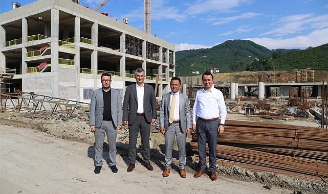 İl Sağlık Müdürü Tüzün: "Ordu Şehir Hastanesi 2023 yılında hizmete açılacak"