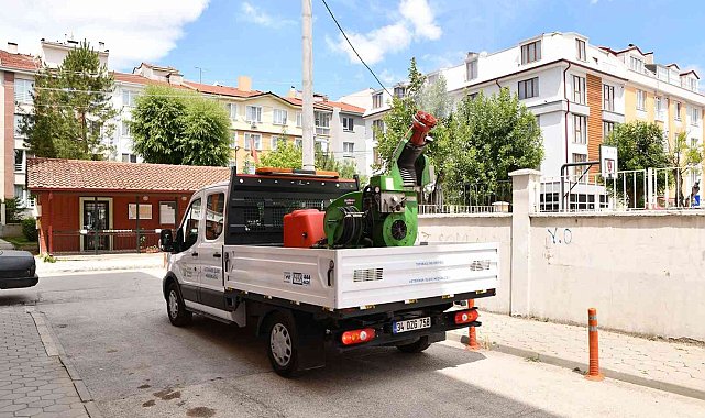 İlaçlama çalışmaları sürüyor