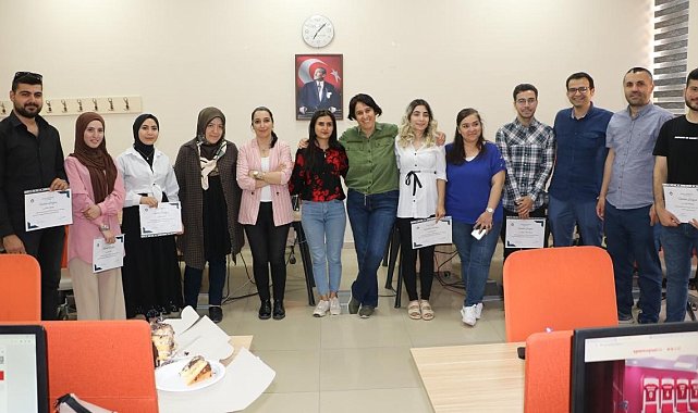 İletişimcilere teşekkür belgesi