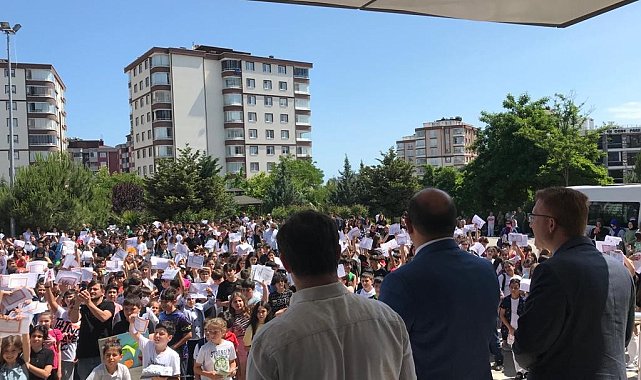 İlkadım'da karne heyecanı