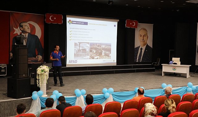 İlkadım&#039;da &quot;doğal afet&quot; semineri