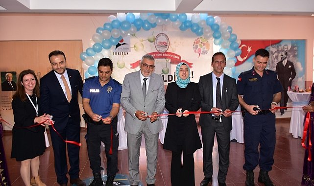 İnönü'de TUBİTAK Bilim Fuarı açıldı