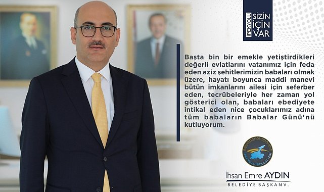 İpekyolu Kaymakamı ve Başkan Vekili Aydın'dan 'Babalar günü' mesajı