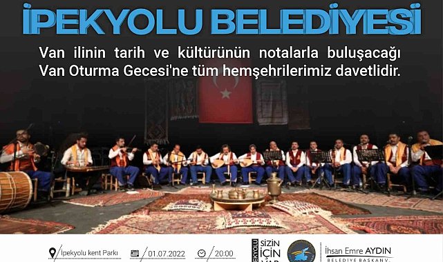 İpekyolu&#039;nda &#039;Oturma Gecesi&#039; programı