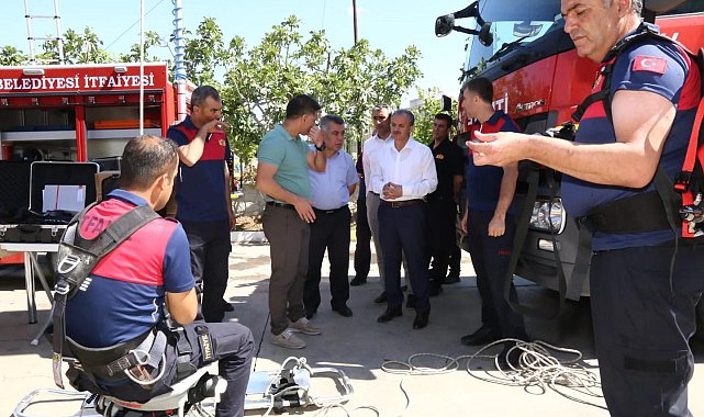 İtfaiye filosuna yeni araçlar eklendi