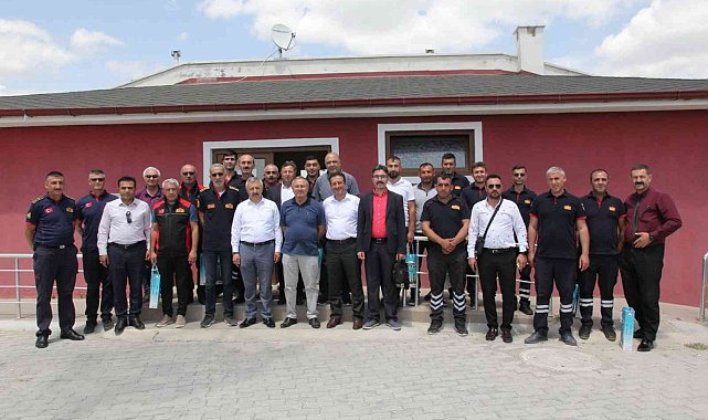 İtfaiyeciler Sungurlu'da buluştu