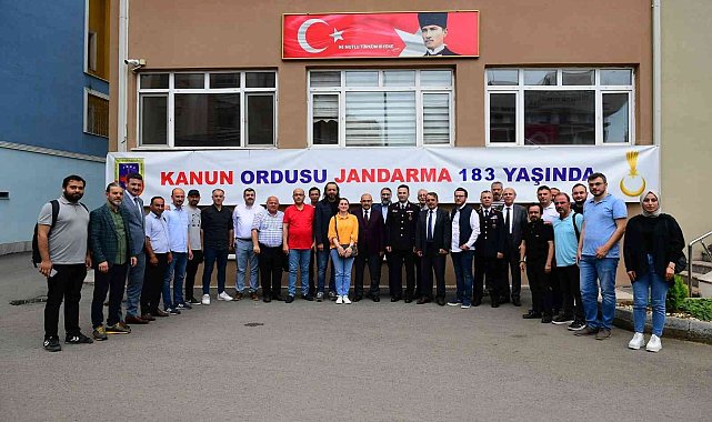 Jandarma basın mensuplarıyla buluştu