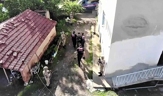 Jandarma ekiplerinden Aydın&#039;da uyuşturucu operasyonu